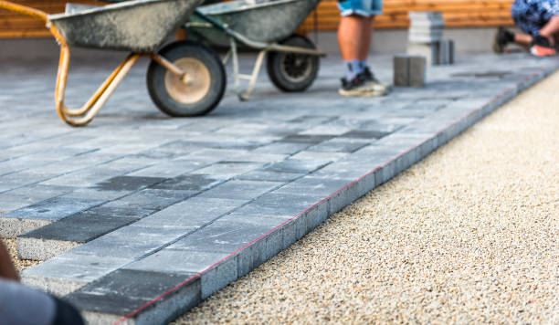 Permeable Paver Driveway in Broad Creek, NC